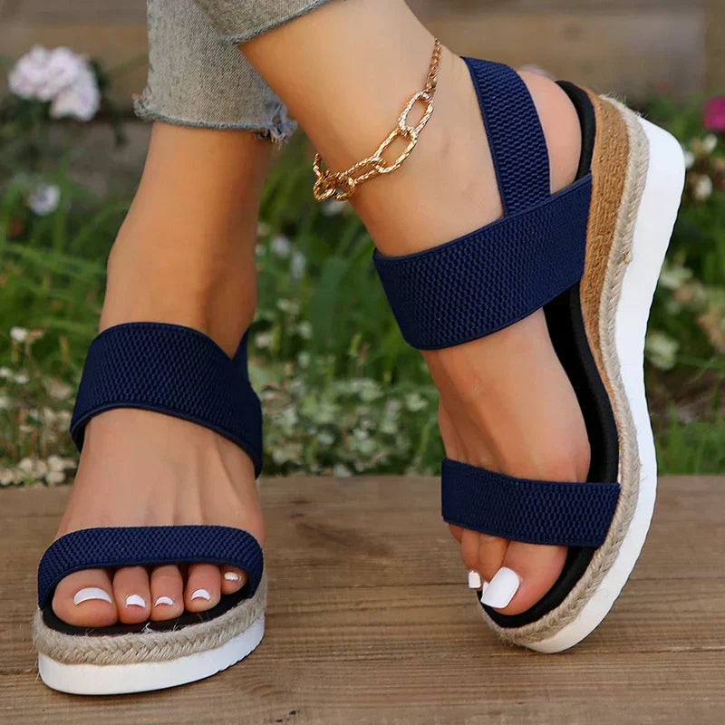 Lina Wedge Sandals