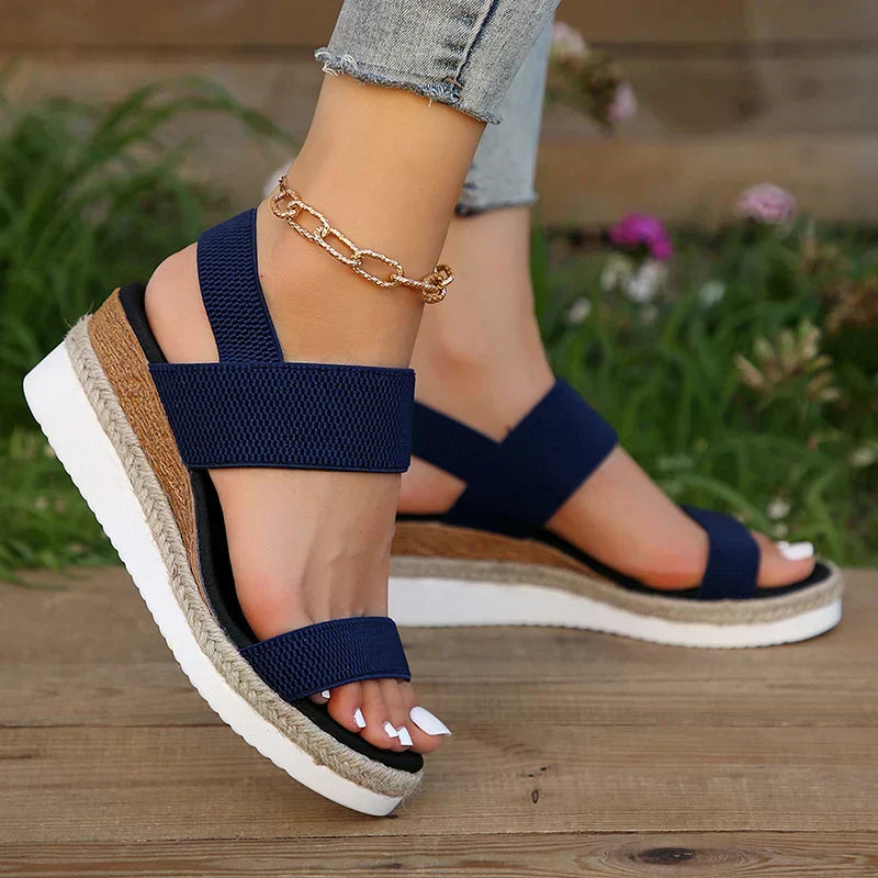 Lina Wedge Sandals