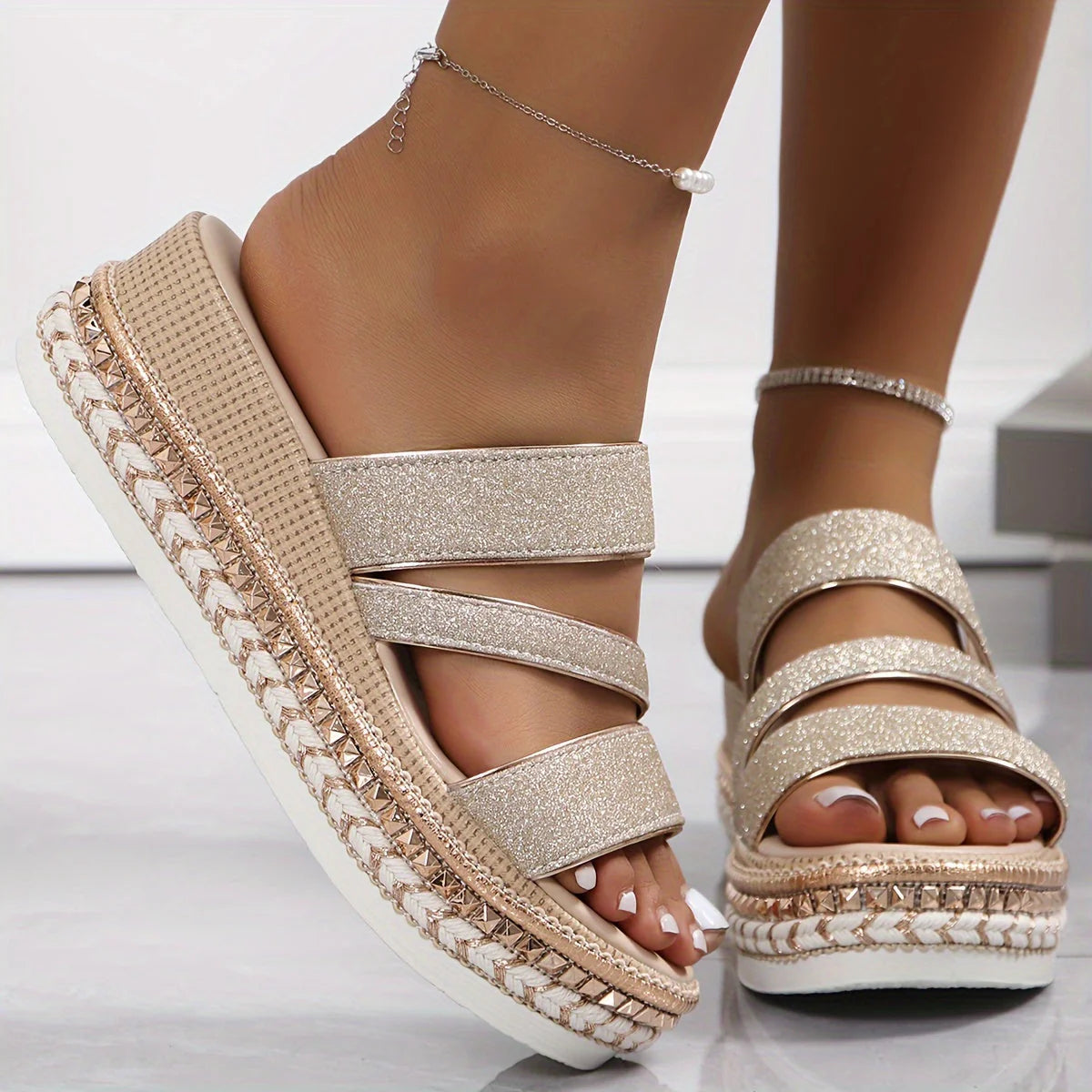 Layla Wedge Sandals