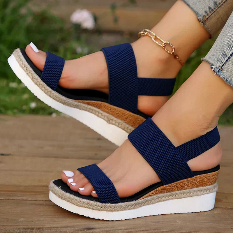 Lina Wedge Sandals